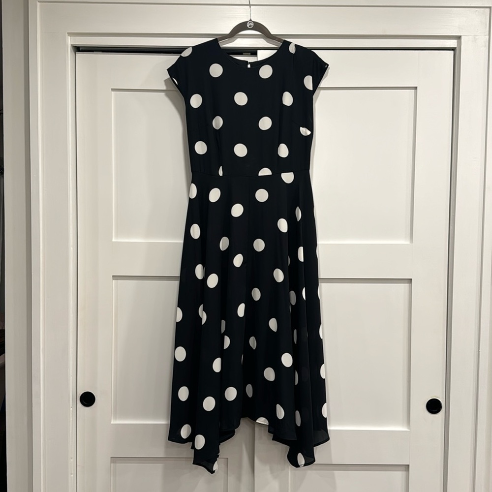 Polka Dot Midi Dress